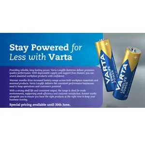 Beat Allergy Season Stay Powered for Less with Varta